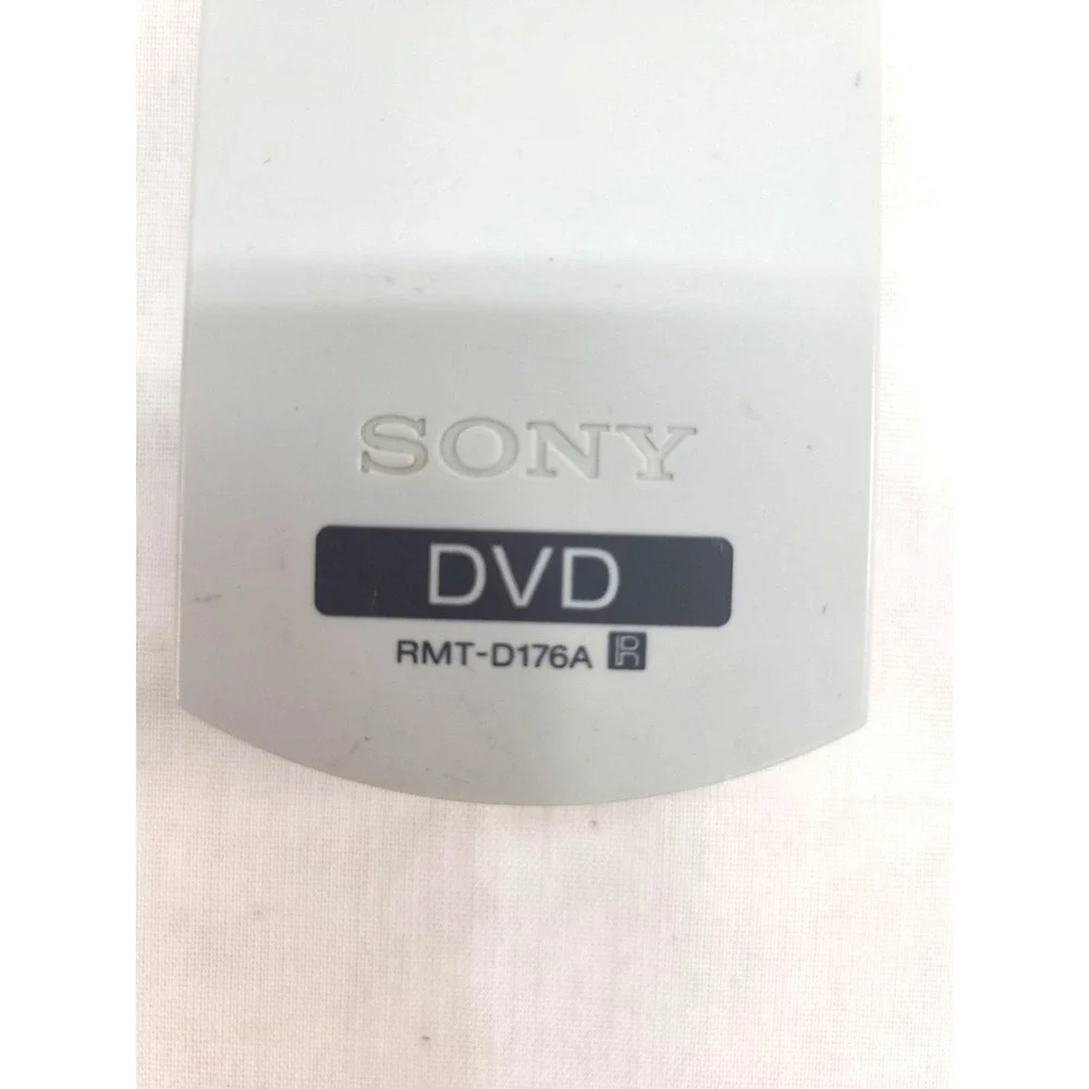 OEM Sony Remote Controller RMT-D176A DVD Remote Control Genuine. Tested. Works.
